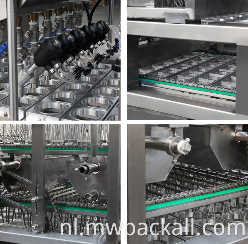 Kinderen Voedsel Maken Machine Automatische Kop Digitale Controle Plastic Papieren Beker Water Vullen en Sluitmachine